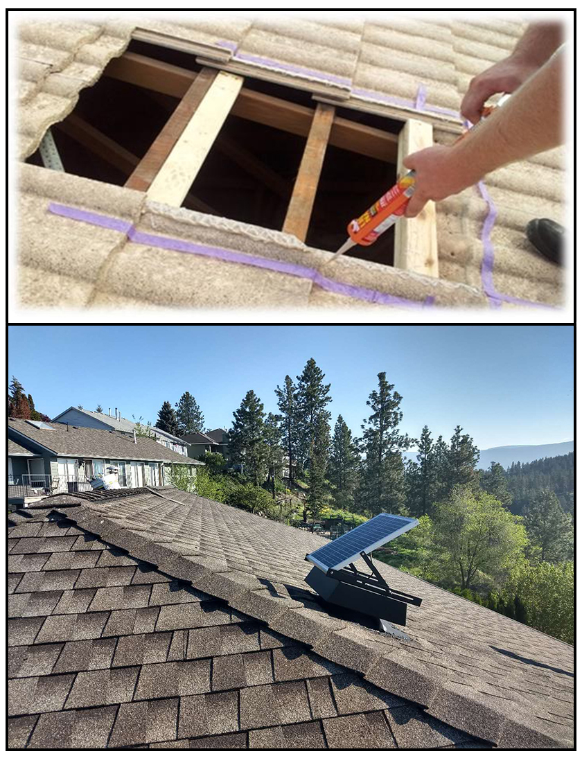 Солнечный вентиляционный вентилятор на 20 Вт для дома-p3.1-2