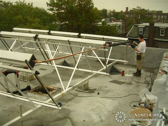 Установка и поддержка солнечных коллекторов (3)