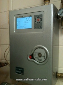 Рабочая станция для солнечного коллектора