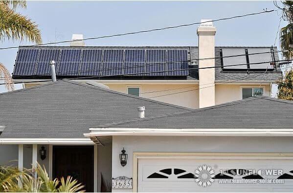 Сплит солнечный водонагреватель