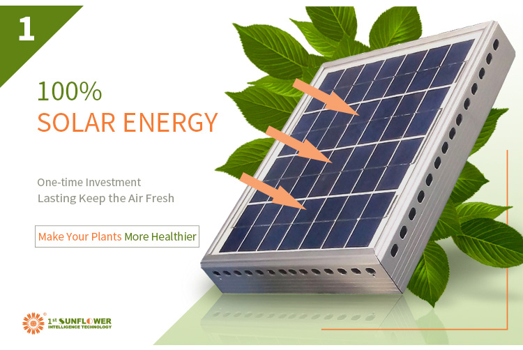 Солнечный вентилятор на крыше 8W15W для теплицы Auto Vent-p1.1