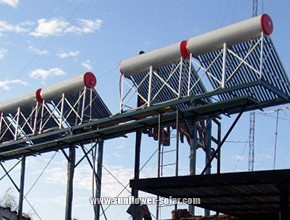 Тепловая труба солнечного водонагревателя