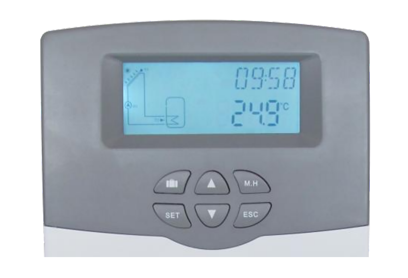 SR258 Солнечные контроллеры для Split Герметичный Солнечный водонагреватель-P1.1