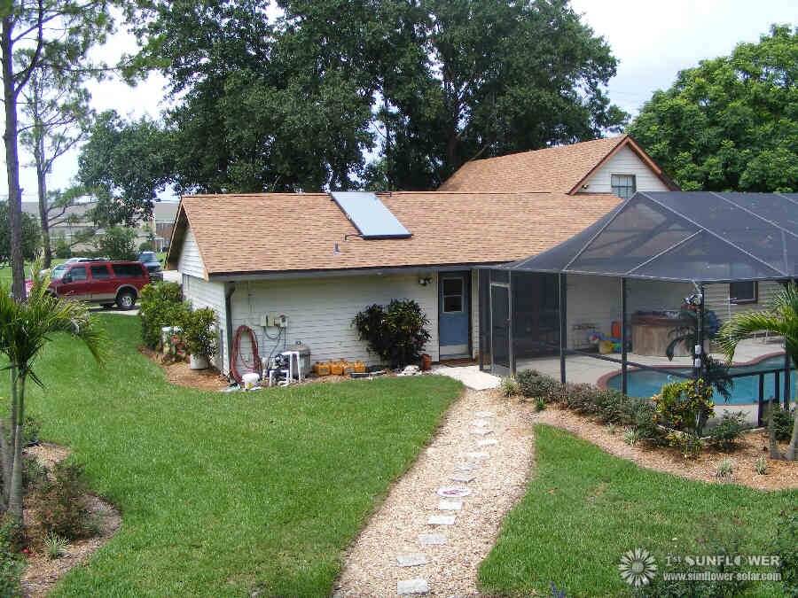 Плоский солнечный коллектор