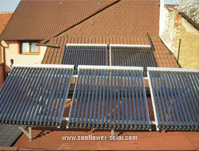 Солнечный водонагреватель в США